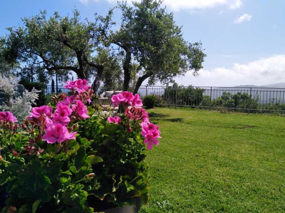 Casa Vista Mare Imperia Exterior foto